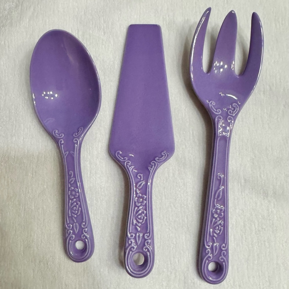 Fiestaware Serving Utensils Lavender